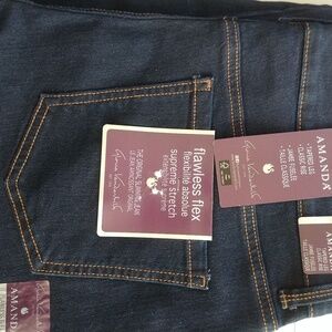 New Gloria Vanderbilt high rise jeans SZ 14 & 16